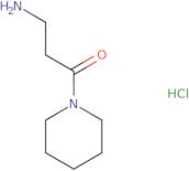 (3-Oxo-3-piperidin-1-ylpropyl)amine hydrochloride