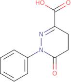 6-Oxo-1-phenyl-1,4,5,6-tetrahydropyridazine-3-carboxylic acid