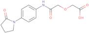 (2-Oxo-2-{[4-(2-oxopyrrolidin-1-yl)phenyl]amino}ethoxy)acetic acid