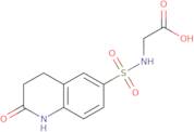 N-[(2-Oxo-1,2,3,4-tetrahydroquinolin-6-yl)sulfonyl]glycine