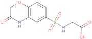 N-[(3-Oxo-3,4-dihydro-2H-1,4-benzoxazin-6-yl)sulfonyl]glycine