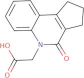 (4-Oxo-1,2,3,4-tetrahydro-5H-cyclopenta[c]quinolin-5-yl)acetic acid