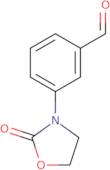 3-(2-Oxo-1,3-oxazolidin-3-yl)benzaldehyde