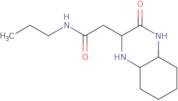 2-(3-Oxodecahydroquinoxalin-2-yl)-N-propylacetamide