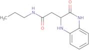 2-(3-Oxo-1,2,3,4-tetrahydroquinoxalin-2-yl)-N-propylacetamide