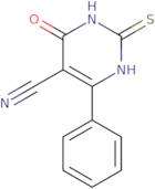 4-Oxo-6-phenyl-2-thioxo-1,2,3,4-tetrahydropyrimidine-5-carbonitrile