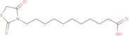 11-(4-Oxo-2-thioxo-1,3-thiazolidin-3-yl)undecanoic acid