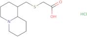 [(Octahydro-2H-quinolizin-1-ylmethyl)thio]acetic acid hydrochloride