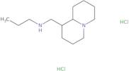 N-(Octahydro-2H-quinolizin-1-ylmethyl)propan-1-amine dihydrochloride
