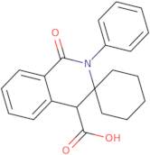 1'-Oxo-2'-phenyl-1',4'-dihydro-2'H-spiro[cyclohexane-1,3'-isoquinoline]-4'-carboxylic acid