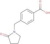 4-[(2-Oxopyrrolidin-1-yl)methyl]benzoic acid