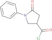 5-Oxo-1-phenylpyrrolidine-3-carbonyl chloride