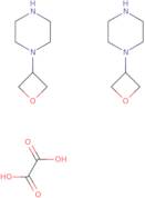 1-(Oxetan-3-yl)piperazine heMioxalate