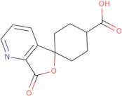 trans-7'-Oxo-spiro[cyclohexane-1,5'(7'h)-furo[3,4-b]pyridine]-4-carboxylicacid