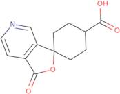 cis-1'-Oxo-spiro[cyclohexane-1,3'(1'h)-furo[3,4-c]pyridine]-4-carboxylicacid