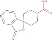 cis-3'-Oxo-spiro[cyclohexane-1,1'(3'h)-furo[3,4-c]pyridine]-4-carboxylicacid