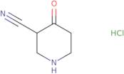 4-Oxopiperidine-3-carbonitrile hydrochloride