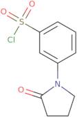 3-(2-Oxopyrrolidin-1-yl)benzene-1-sulfonyl chloride