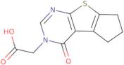 (4-OXO-6,7-DIHYDRO-4H,5H-CYCLOPENTA[4,5]THIENO-[2,3-D]PYRIMIDIN-3-YL)-ACETIC ACID