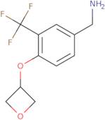 [4-(Oxetan-3-yloxy)-3-(trifluoromethyl)-phenyl]methanamine