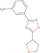 3-[5-(Oxolan-3-yl)-1,2,4-oxadiazol-3-yl]aniline