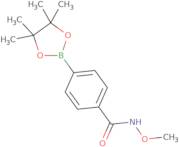 4-(O-Methylhydroxylaminocarbonyl)phenylboronic acid, pinacol ester