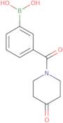 3-(4-Oxopiperidine-1-carbonyl)phenylboronic acid