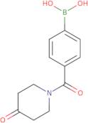 4-(4-Oxopiperidine-1-carbonyl)phenylboronic acid