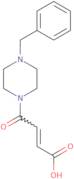 4-Oxo-4-(4-benzylpiperazinyl)but-2-enoic acid