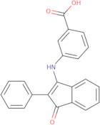 3-((1-Oxo-2-phenylinden-3-yl)amino)benzoic acid