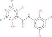 Oxyclozanide-13C6