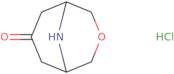 3-Oxa-9-azabicyclo[3.3.1]nonan-7-one hydrochloride