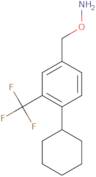 O-[4-Cyclohexyl-3-(trifluoromethyl)benzyl]hydroxylamine