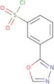 3-(1,3,4-Oxadiazol-2-yl)benzene-1-sulfonyl chloride