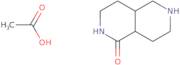 Octahydro-2,6-naphthyridin-1(2H)-one acetate