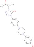 2-[2-(3-Oxobutyl)]-4-{4-[4-(4-hydroxyphenyl)-piperazin-1-yl]-phenyl}-2,4-dihydro-[1,2,4-triazol-3-…