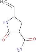 2-Oxo-5-vinylpyrrolidine-3-carboxamide
