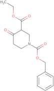 4-Oxopiperidine-1,3-dicarboxylic acid 1-benzyl ester 3-ethyl ester