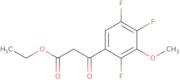 3-Oxo-3-(2,4,5-trifluoro-3-methoxyphenyl)propionic acid ethyl ester