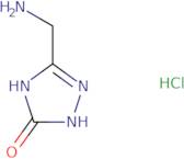 5-Oxo-4,5-dihydro-1H-[1,2,4]triazol-3-ylmethylamine hydrochloride