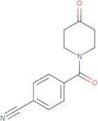 4-(4-Oxo-piperidine-1-carbonyl)benzonitrile