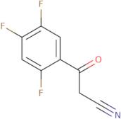 3-Oxo-3-(2,4,5-Trifluorophenyl)Propanenitrile