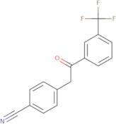 4-{2-Oxo-2-[3-(Trifluoromethyl)Phenyl]Ethyl}Benzonitrile