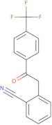 2-{2-Oxo-2-[4-(trifluoromethyl)phenyl]ethyl}benzonitrile