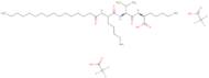 N2-(1-Oxohexadecyl)-L-lysyl-L-valyl-L-lysine 2,2,2-trifluoroacetate (1:2)