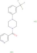 Pyridin-3-Yl-[4-[3-(Trifluoromethyl)Phenyl]Piperazin-1-Yl]Methanone Dihydrochloride