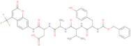 N-[(Phenylmethoxy)Carbonyl]-L-Tyrosyl-L-Valyl-L-Alanyl-N-[2-Oxo-4-(Trifluoromethyl)-2H-1-Benzopyran-7-Yl]-L-alpha-Asparagine
