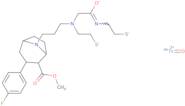 (N-(2-((3'-N'-Propyl-3''β-(4-fluorophenyl)tropane-2''β-carboxylic acid methyl ester)(2-mercaptoe...