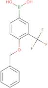 [4-phenylmethoxy-3-(trifluoromethyl)phenyl]boronic Acid