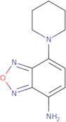 7-Piperidin-1-yl-2,1,3-benzoxadiazol-4-amine